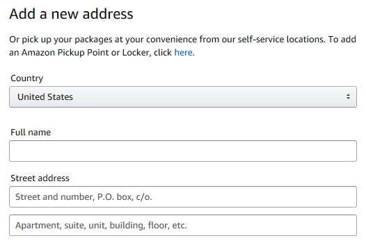 Amazon Shopping Guide amazon shopping address 1