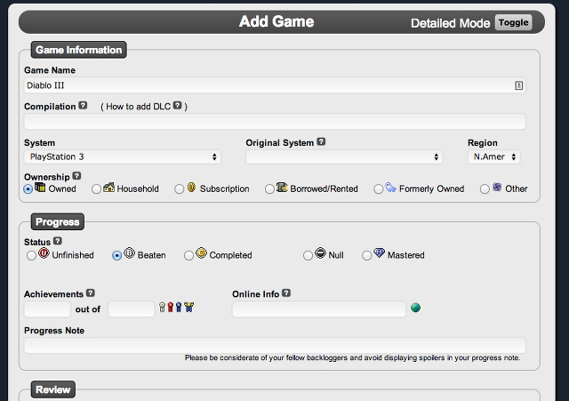 hra backloggery-add-game