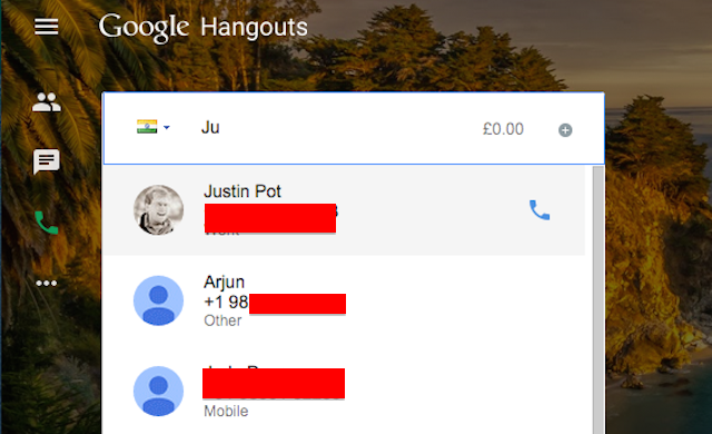 Hangouts-hlasové hovory