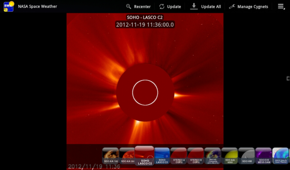 Přineste do svého telefonu Android kosmický prostor s těmito aplikacemi NASA Space Weather