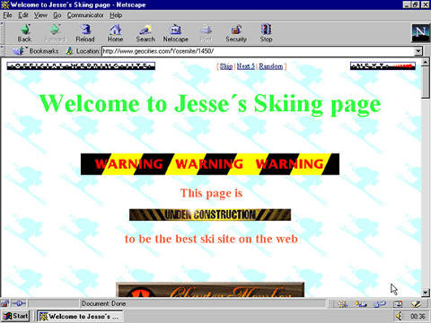 starověký internet-trendy-geocities