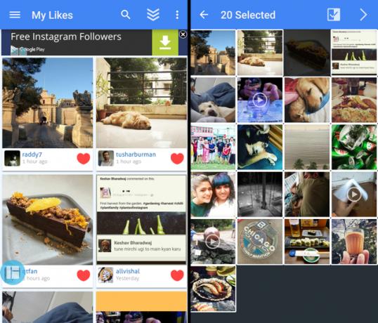 Instagram Stáhnout Líbí se InstaSave Android