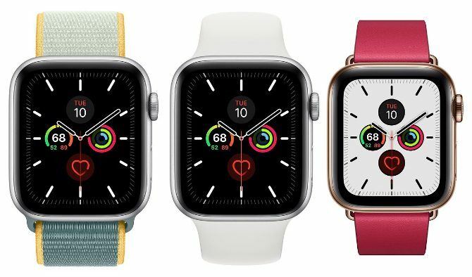 Modely hodinek Apple