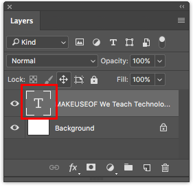 Jak přidat a upravit text na panelu Vrstvy Adobe Photoshop Photoshop