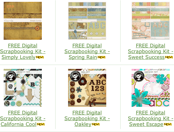 zdarma rozložení scrapbooking
