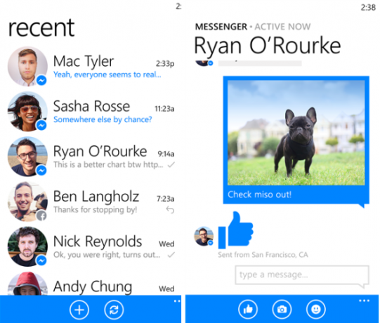 Uživatelé Windows Phone nyní mohou nainstalovat Facebook Messenger fbmwindowsphone3