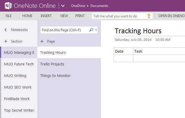 Produktivita OneNote1