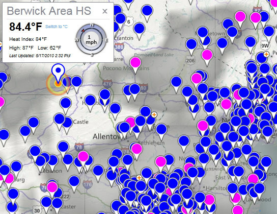 10 nejchladnějších mapových aplikací pro použití na mapách Bing 10 bingapps weatherbug