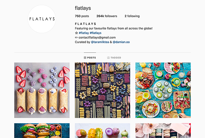 Instagram Flat Lay Themes flatlays