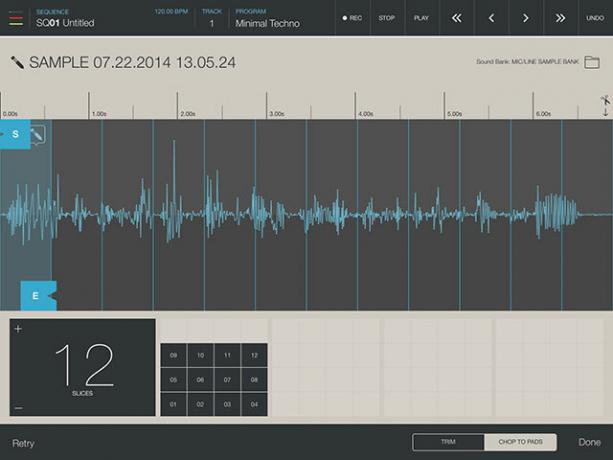 Je Akai iMPC Pro nejlepší aplikací pro iPad Beat Production? vzorek