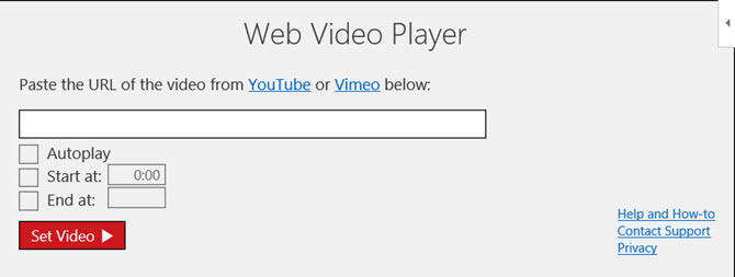 příjemné tabulky microsoft vynikají add-in web video přehrávač