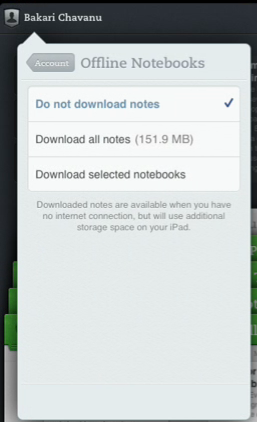 Evernote app iphone