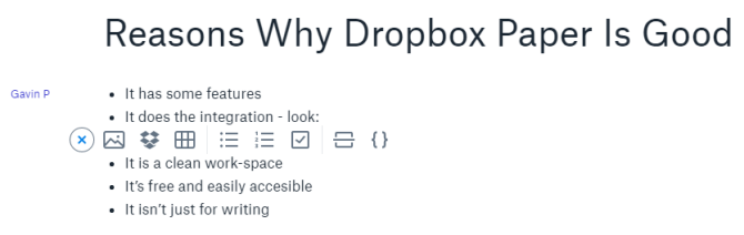 Jak Dropbox Paper využívá funkce Dokumenty Google a Office Online Dropbox Paper Document Writing Features with Integration