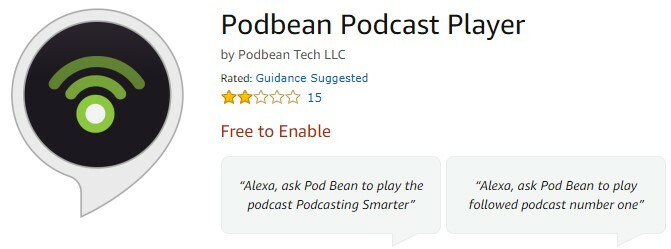 Podbean pro podcasty amazonské echo