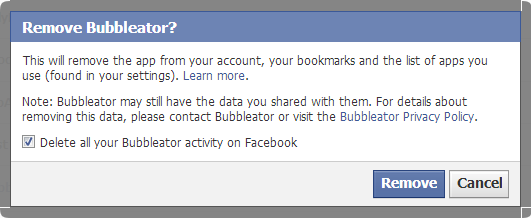 aplikace pro facebook
