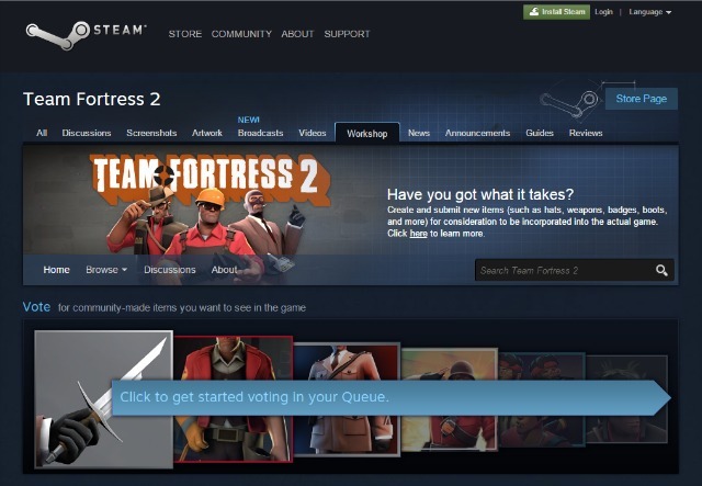 teamfortress2 site