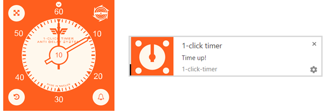 1clicktimer Chrome Extension