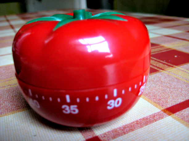 pomodoro časovač