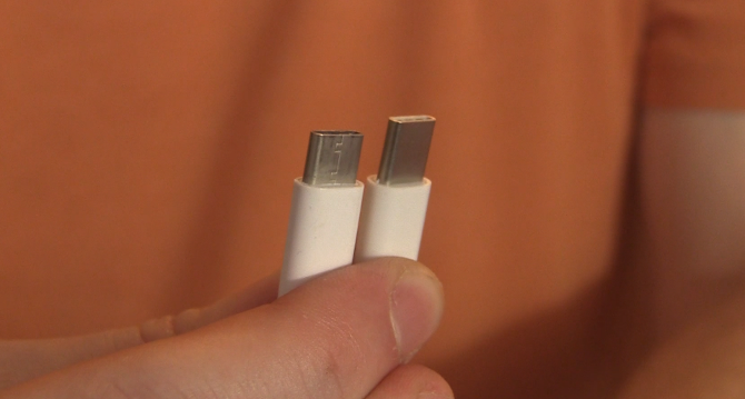 Porovnání konektorů USB-C BV6800 Pro