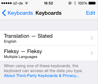 Slated je iOS 8 klávesnice, která překládá konverzace pro vás slated2