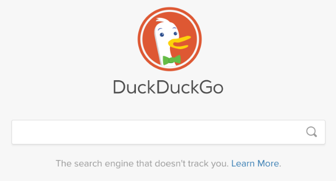 google alternativy - DuckDuckGo