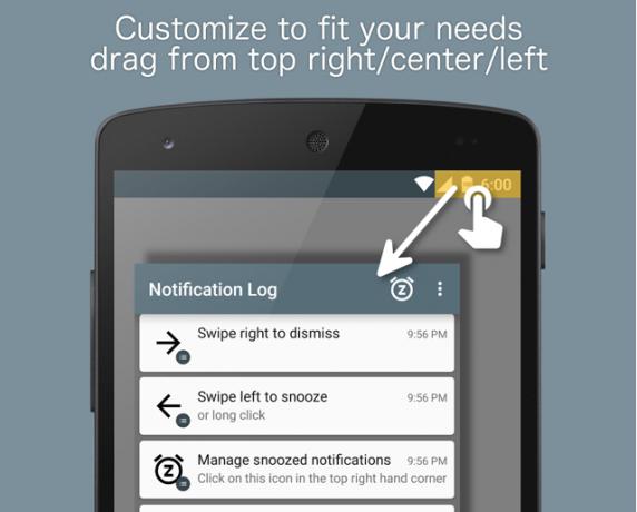 Android-oznámení-notif-log-přejetím prstem dolů