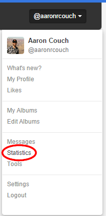 10.1 Collecto - Menu - Statistika