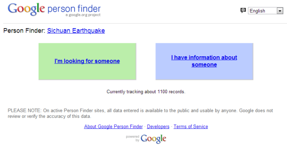 Jak používat Google Person Finder k nalezení blízkých po katastrofě googlepersonfinder2