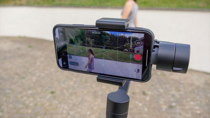 Yi Smartphone Gimbal: hedvábně hladký záznam, ale mohlo by být lepší sledování objektů na yi gimbal app 670x377