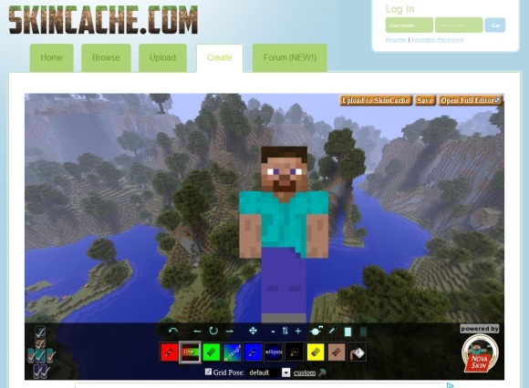 výroba kůží pro minecraft