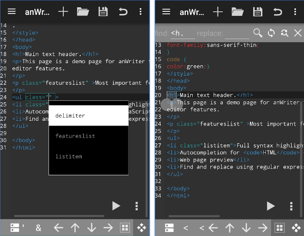 Ano, můžete kódovat na cestách: 7 nejlepších editorů HTML pro anwriter Android