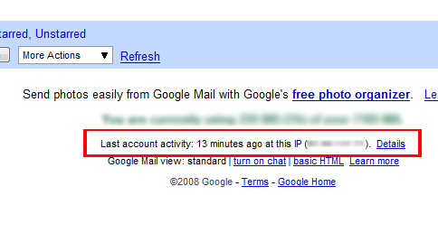 gmail účet hacknut