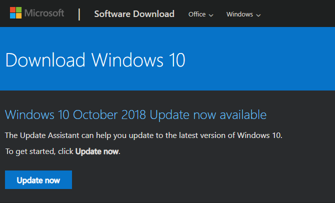 Windows 10 Stáhnout nejnovější verzi