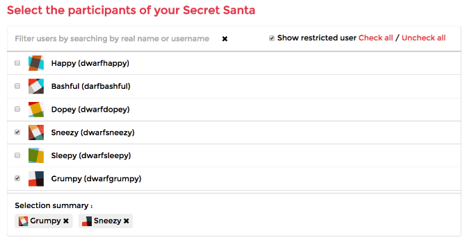 Zahrajte si Secret Santa v Slack nebo Discord s tajným týmem santa