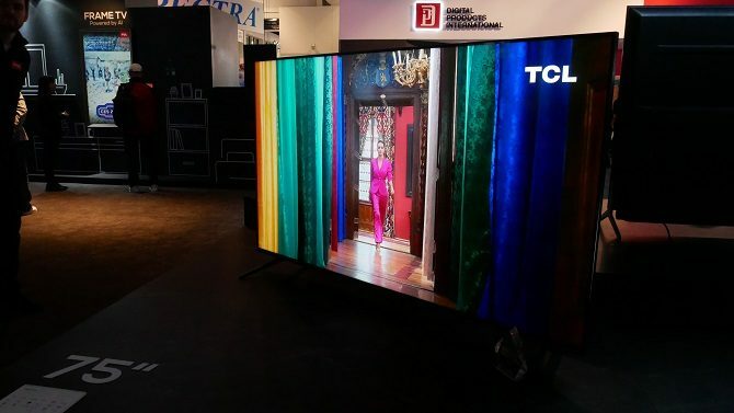 TCL ve společnosti CES: Proč je technologie QLED hrozbou pro LG Dominance? tcl qled 2 670x377