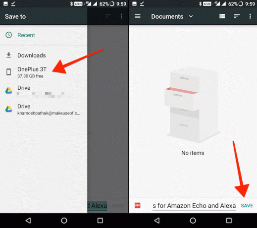 převeďte webovou stránku do formátu PDF v prohlížeči Chrome pro Android 1