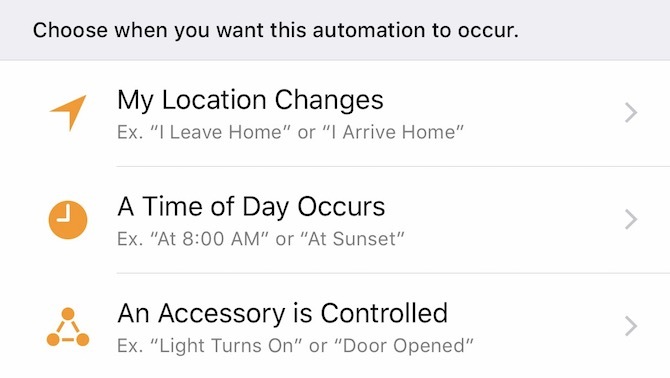 Příklady automatizace Apple HomeKit