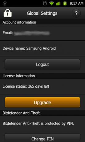 Udržujte svá mobilní zařízení v bezpečí a zvuk pomocí Bitdefender Anti-Theft [Giveaway] bitdefender antitheft android 3