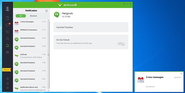 Oznámení Airdroid-3-Best-Android-Client-Pro-PC-Mac-Linux-Web