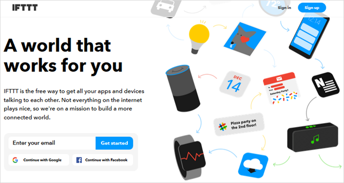 Průvodce Ultimate IFTTT: Používejte nejvýkonnější nástroj na webu jako profesionální 1IFTTT IFTTTMain