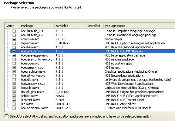 kde-package