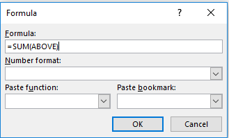 Jak rychle přidat řádky do tabulky v aplikaci Word Word vzorec ok