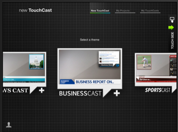 TouchCast témata