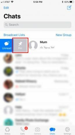 Jak připnout konverzace v WhatsApp Pin WhatsApp iOS e1513119882826