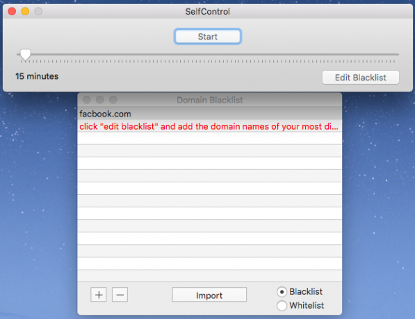 selfcontrol mac app