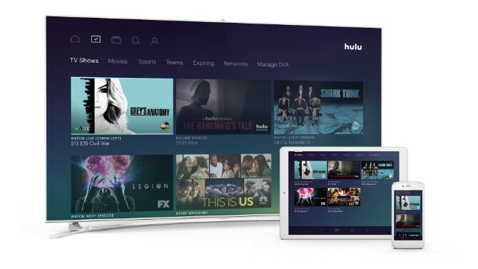 hulu plus na různých zařízeních