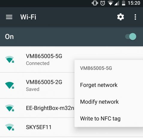 Zápis obrazovky WiFi-To-NFC