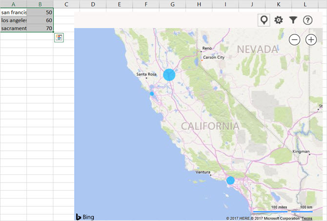 příjemné tabulky microsoft vynikají add-in bing map