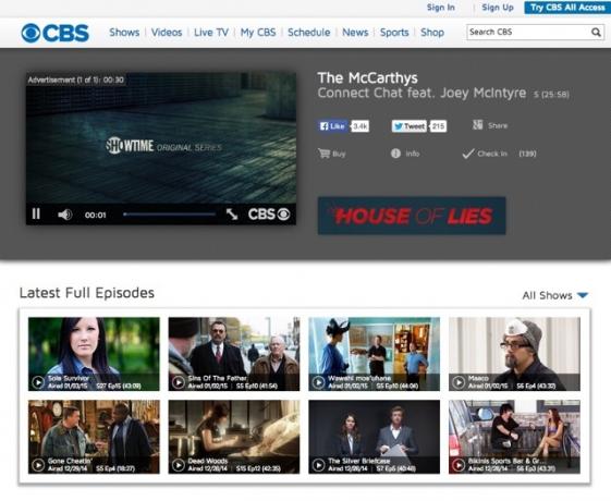 Konečný průvodce sledováním online televize s privátním přístupem k internetu cbs 1