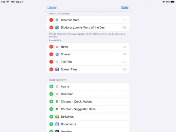 Dnes si prohlédněte widgety pro domovskou obrazovku iPadOS
